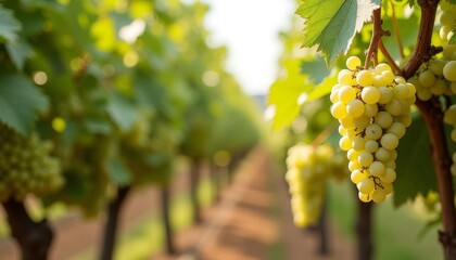 Sticker -  Bountiful harvest in the heart of the vineyard