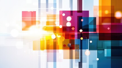 Aufkleber - Abstract Collage of Business Success Concepts