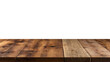 © 9KHOU - Empty wooden table with a smooth surface, ideal for displaying products. The backdrop is simple and neutral, perfect for showcasing items or presentations.