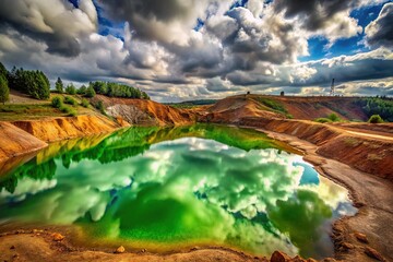 Long-term exposure to contaminated mine pond leaves a toxic legacy.