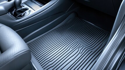 Poster - Textured Car Floor Mat for Vehicle Interior Protection