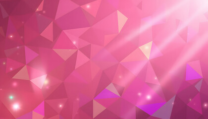 abstract background with triangles isolated with white highlights, png