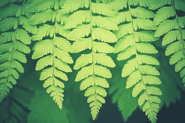 A close-up of a single, green leaf isolated on a white background shows its veins and fresh, natural texture. Beautiful simple AI generated image