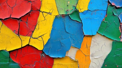 Wall Mural - A fragment of colorful graffiti painted on a wall. Abstract urban background.