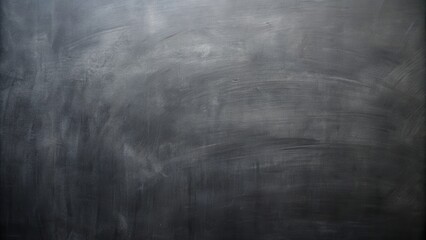 Aufkleber - A blank chalkboard with faint traces of erased chalk, ready for new ideas and lessons.