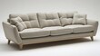 © Boonnam Burart - Cozy Modern Sofa with Light Fabric for Stylish Living Room