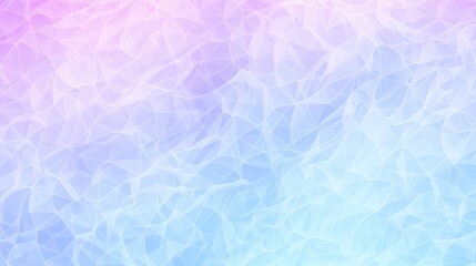 Poster - Abstract geometric composition featuring circles and triangles in soft pastel colors