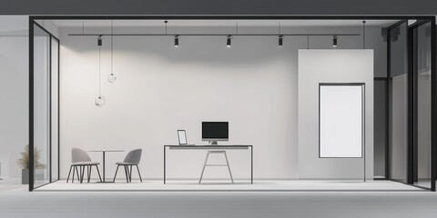 Wall Mural - Modern Office Space.