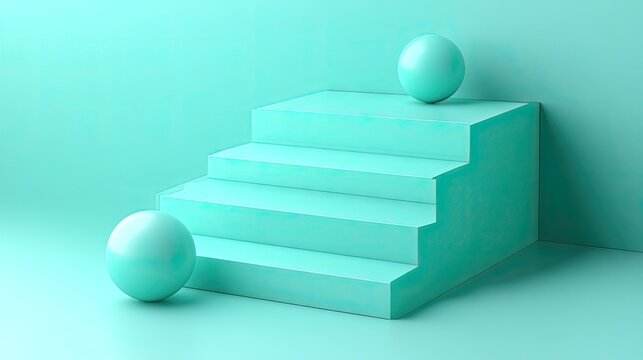 A pastel mint green background with a soft texture, providing a fresh and modern aesthetic for design.