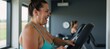 © Pixel Matrix - Obese woman exercises at the gym on a treadmill as symbolism for weight loss and a healthier lifestyle