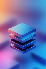 Poster - Secure Data Center Setup with 3D Connected System