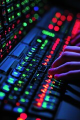 Poster - Hands on Keyboard Configuring Network Settings
