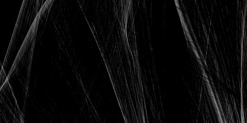 Aufkleber - Abstract Waves of vibrant grey color against a black background. Black texture of brush panorama of clean. stainless steel soft lines luxury floor high quality,iron plate. natural texture, waves, curl