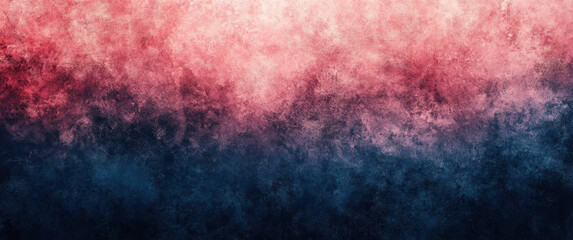 Aufkleber - Dark gradient background with a grainy texture, featuring a blend of pink and blue colors. The gradient background is blurred, creating a soft, hazy effect. 