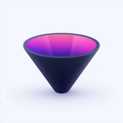 Poster - Sleek AI-Driven Sales Funnel Design Concept