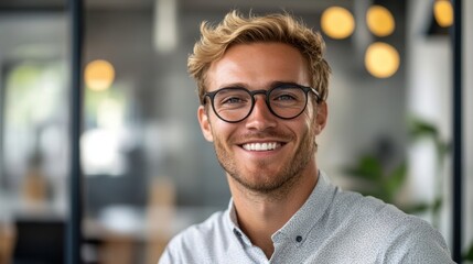 The Smiling Young Man