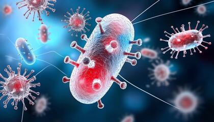 Poster - Microscopic exploration of waterborne bacteria a detailed analysis of microorganisms in aquatic environments