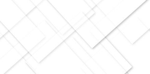 Poster - Abstract modern white and gray pattern geometric luxury gradient line background random square shape design. 3d shadow effects, modern design template background. layered geometric triangle shapes.