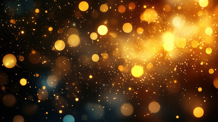 Gold Glossy Background