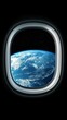 © Amale  - window of aircraft view of the earth