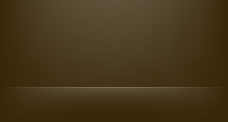Poster - Dark Green 3d Background Studio Bg Room Podium Empty Stage for Product 