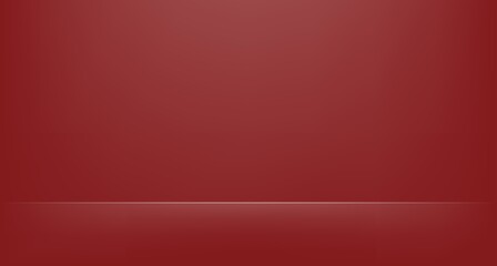 Aufkleber - Abstract luxury Red background for  web template ,Business report with smooth circle gradient color.