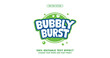 © Haqqani Slab - Bubbly Burst: Ice and juice style design. Fully editable text effects. Bold and colorful