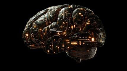 Poster - Digital Brain with Circuitry Design