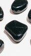 © chic designs - デザインや装飾用の磨かれた黒い石