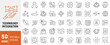 © ARIF MIFTAHUL ANWAR - Technology integration line editable icon. Containing icons: automation, digitalization, innovation, collaboration and more. Vector illustration.