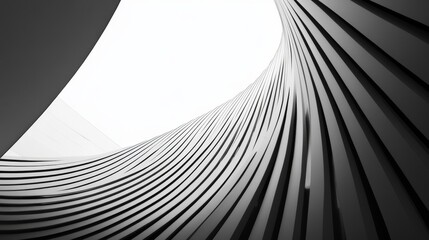 Aufkleber - Embracing equality with dynamic lines in contrasting tones, symbolizing progress towards inclusiveness, photography style