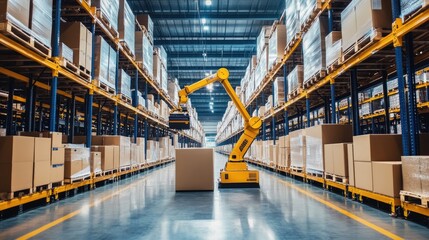 Poster - Automated warehouse operations the role of robotics in modern supply chain management