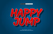 © EkaRangga - happy jump editable text effect with a kids and fun text style
