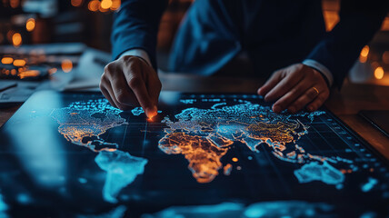 Poster - Global Business Growth through Digital Communication and Innovation Strategies