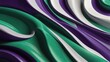 © Evaaa Studio - Liquid shapes abstract 3D wavy creative background