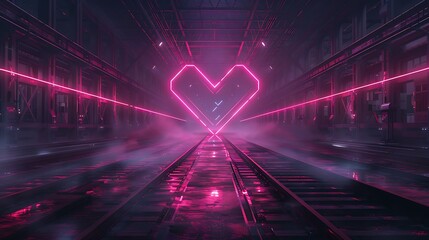 Aufkleber - Neon-Lit High-Tech Factory With Advanced Robotics and AI Controlling Autonomous Manufacturing Processes