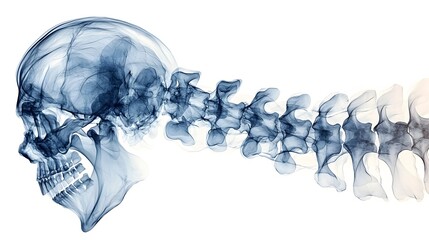 Poster - Medical X ray Showing Bone Fractures and Injuries for Healthcare Diagnostic and Treatment Concepts on Clean White Background