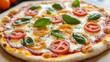 © WanCorp - Vibrant Pizza in Rustic Casual Dining Setting