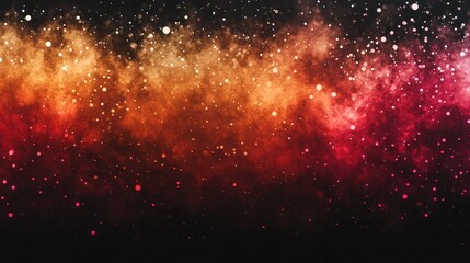 Poster - mesmerizing color gradient background that smoothly transitions from bold red to radiant orange,