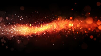 Poster - mesmerizing color gradient background that smoothly transitions from bold red to radiant orange,