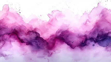 Aufkleber - soft pale pink watercolor texture creates delicate and calming background, suitable for artistic or creative designs.stock photo