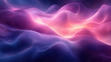 Poster - soft purple light gradient on dark blue background creates an abstract and calming effect.illustration