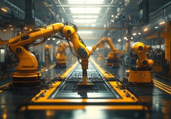 Poster - Futuristic Robotics in Advanced Manufacturing Facility