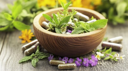 Poster - analyze the growing trend of herbalism in modern wellness culture.