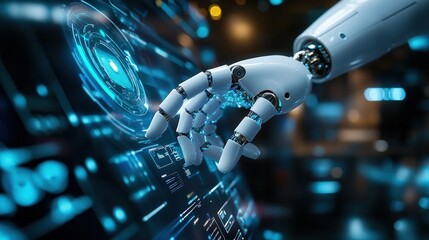 Poster - the future of work is being shaped by digital transformation, with automation, ai, and remote collab