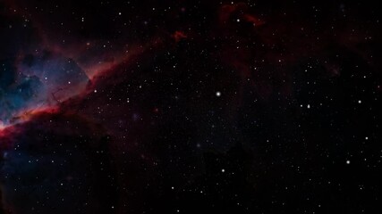 Wall Mural - deep space nebula with stars and galaxy 4k