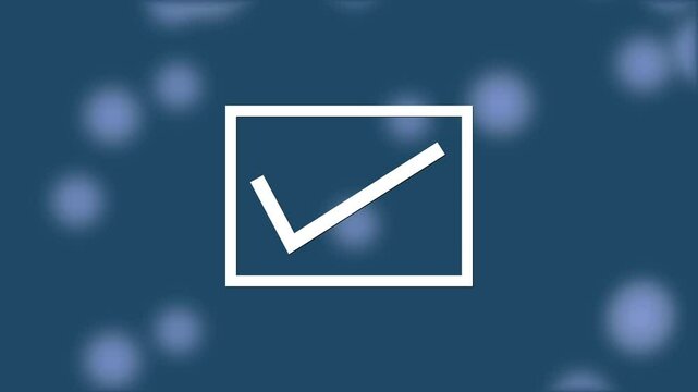 Tick Verified Check Mark Animation.