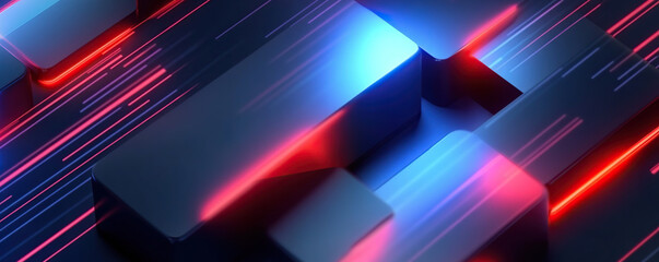 Poster - digital abstract background, ideal for depicting a wide range of applications, including network cap