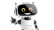 © Unlimited - Happy robot. 3d ai character, chat bot mascot isolated on white background, GPT chatbot icon. Artificial intelligence, trendy technology, support service, funny automation computer 
