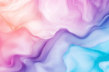 Poster - Abstract pastel gradient background featuring soft pink, purple, and blue hues blending together to create a serene and calming aesthetic.